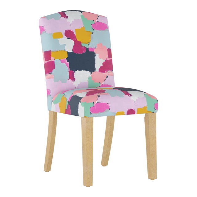 Cami Dining Chair in Navy Joyful Print For Sale