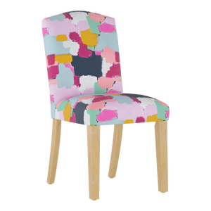 Cami Dining Chair in Navy Joyful Print