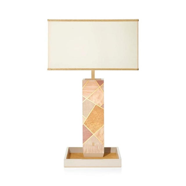 Wood Venice Rialto Table Lamp by Morici For Sale - Image 7 of 10