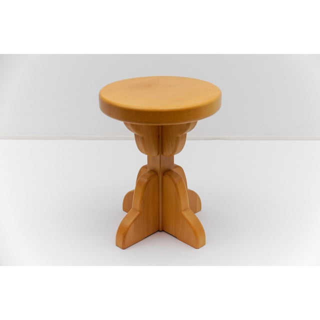 Great decorative stool set from France, circa 1960s. We have eight of the same model in different versions. All can be...