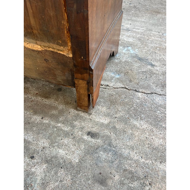 Louis Philippe French 19th Century Louis Philippe Marble Top Walnut Commode For Sale - Image 4 of 12