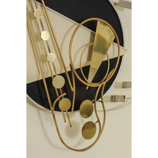 The Piano Wall-Mounted Sculptural Piece by Curtis Jeré, 1994 For Sale - Image 6 of 10