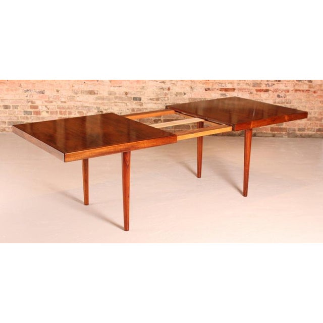 Nanna Ditzel Mid-Century Modern Danish Extending Rosewood Dining Table by Nanna Ditzel, 1960s For Sale - Image 4 of 13