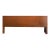 Vintage George Nelson for Herman Miller Thin Edge King Walnut Headboard For Sale