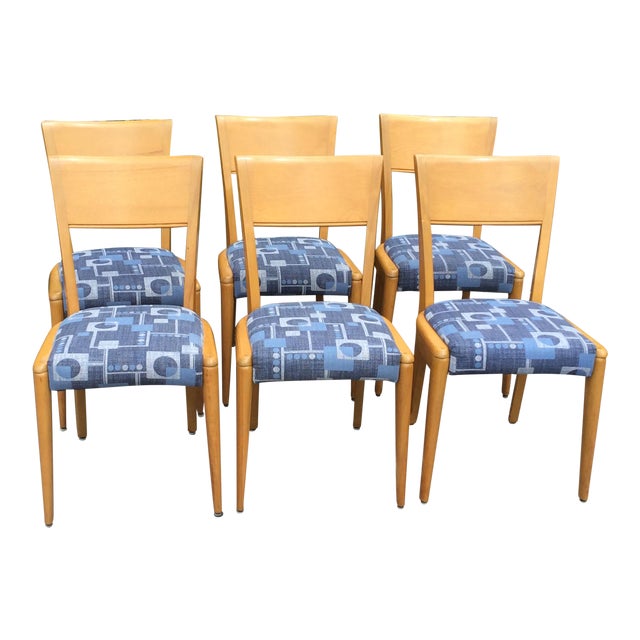 1950s Vintage Heywood Wakefield Dining Chairs Set Of 6