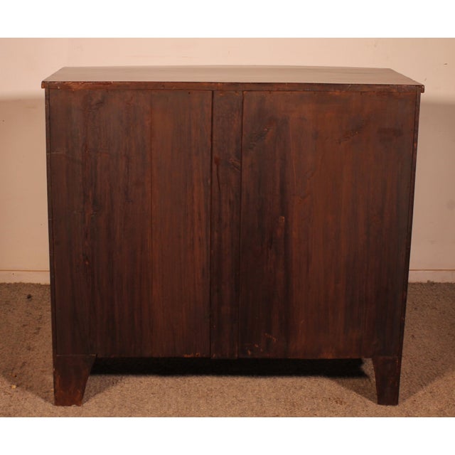 Bombé Chest of Drawers in Mahogany, 1800s For Sale - Image 6 of 11