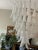Mid-Century Modern Large White Murano Chandelier in the Style of Mazzega For Sale - Image 3 of 7