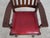 Brown Stickley Mission Oak Leather Office Chair For Sale - Image 8 of 18