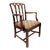 18th Century English George III Mahogany Upholstered Seat Armchair For Sale