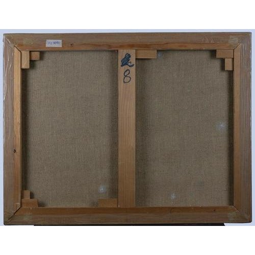 Leo Guida, Untitled, 1992, Acrylic Painting on Wood For Sale - Image 3 of 4