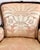 Maison Jansen Antique Louis XV Style Bergère With a Carved Wood Frame, Upholstered Back, Outscrolled Arms & Cabriole Legs For Sale - Image 4 of 12