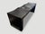 2010s Andrianna Shamaris Triple Burnt Teak Wood Wave Bench For Sale - Image 5 of 5