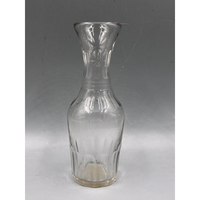 Antique Biedermeier Carafes, France, Set of 7 For Sale - Image 6 of 11