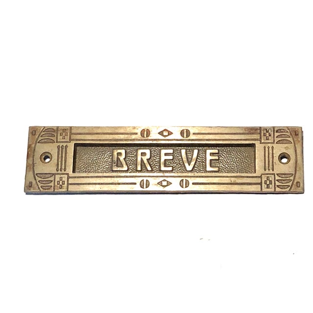 Antique Breve Mail Slot For Sale - Image 12 of 12