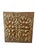 1980s Vintage Solid Brass Embossed Floral Tissue Box Cover – Arts & Crafts, Art Nouveau, Boho For Sale - Image 5 of 8