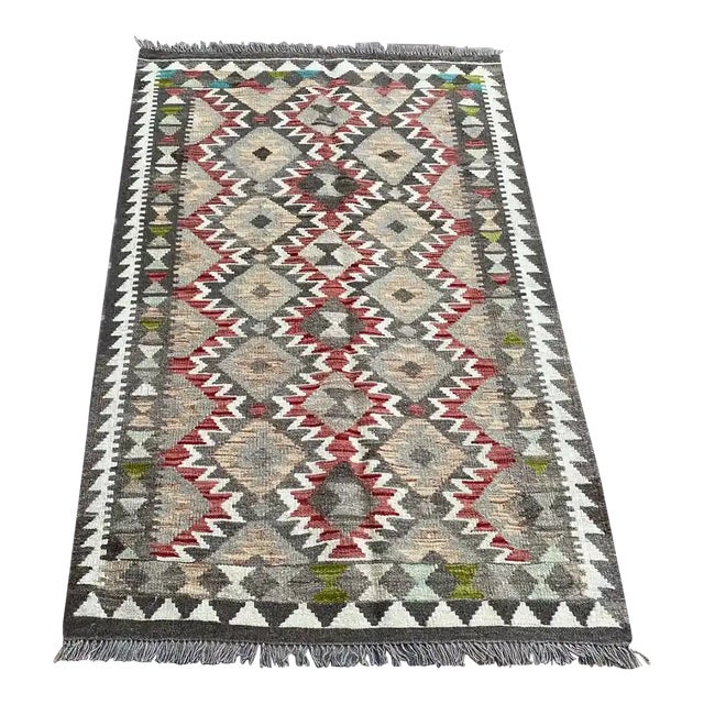 Contemporary Handmade Kilim Rug For Sale