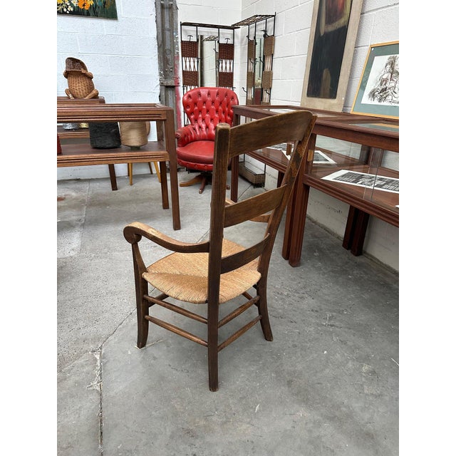 Wood 20th Century Country Armchair For Sale - Image 7 of 9