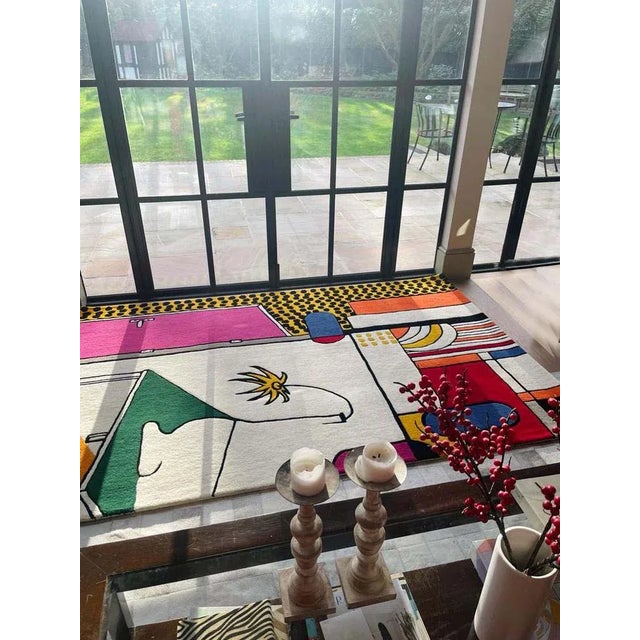 Sixties Door Rug by F.Roze, in New conditions. Designed from 2000