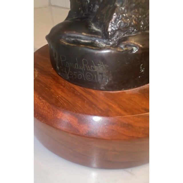 The Whales of Randy Puckett Humpback Whales Bronze Sculpture 94/350 For Sale In Dallas - Image 6 of 10