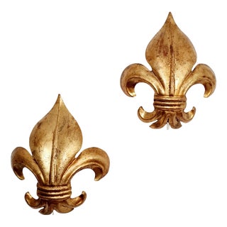 Mid-Century Hollywood Regency Wall Scones attributed to Hans Kögl, 1970s, Set of 2 For Sale