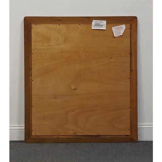 Early 21st Century Collezione Europa Cherry Contemporary Traditional Style 34" Mirror 6900-200 For Sale - Image 5 of 7