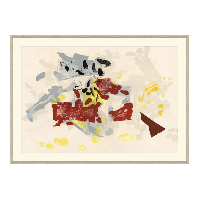 Carrier & Company for Soicher Marin 'Improvise I' Framed Abstract Print For Sale