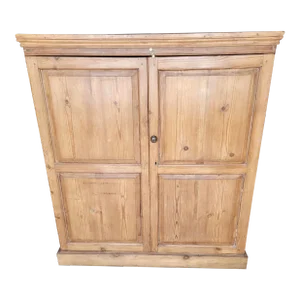 Antique Pitch Pine Cupboard From England - Circa 1880
