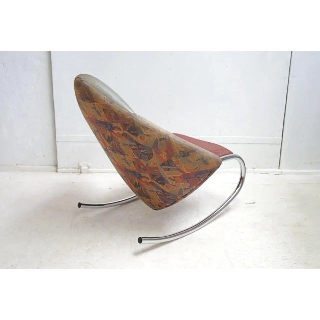French Rocking Chair, 1970s For Sale - Image 4 of 10