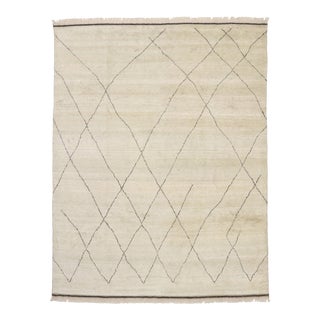 Large Moroccan Style Area Rug - 09'11 X 12'10 For Sale