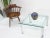Mid-Century Modern Mid-Century Modern Chrome Base Square Thick Glass Top Coffee Table For Sale - Image 3 of 11