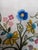 Vintage Crewel Bird Floral Textile Art Framed For Sale - Image 9 of 9