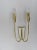 Italian Brass Wall Lights, 1950s, Set of 2 For Sale - Image 4 of 14