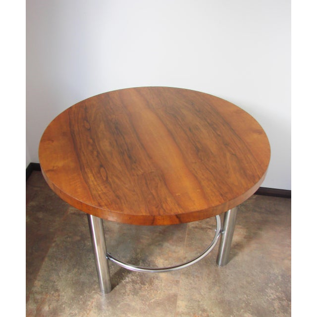 Bauhaus Coffee Table by Robert Slezák, 1930s For Sale - Image 11 of 16