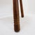 Brown Rustic Tripod Stool with Triangular Seat, 1960s For Sale - Image 8 of 14