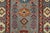 Kazak Runner 2’8” X 9’8” Gray Wool Tribal Hand-Knotted Oriental Rug For Sale - Image 9 of 13
