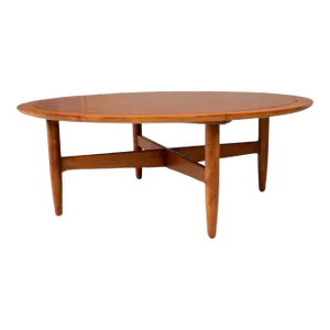 Round Coffee Table Attributed to Lubberts & Mulder for Tomlinson, circa 1960s