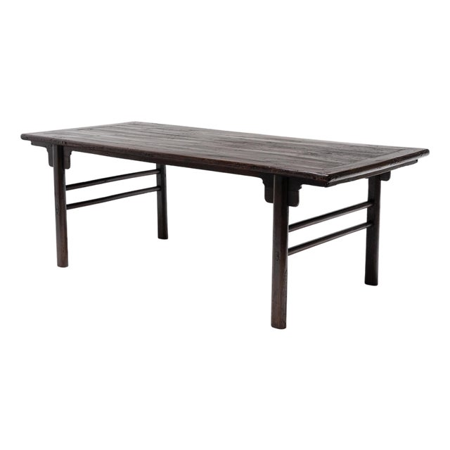 Antique Chinese Lacquered Calligrapher's Table, 19th Century For Sale