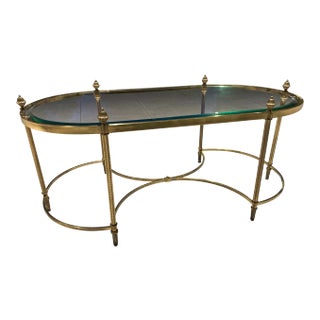 Manner of Jansen Coffee Table in Maison Baguès For Sale