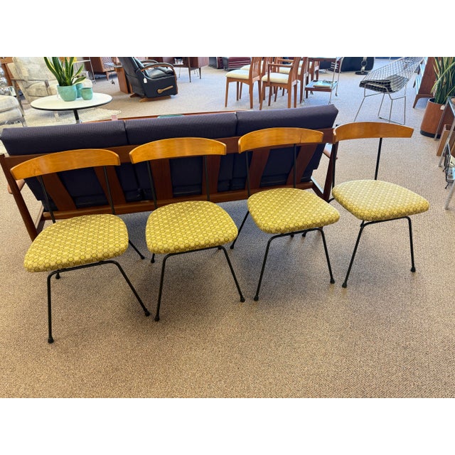1950s 1950’s Dinette Set With 4 Chairs in the Style of Clifford Pascoe For Sale - Image 5 of 12