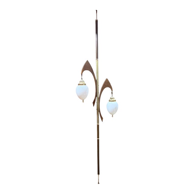1960s Mid-Century Modern Tension Pole Lamp For Sale