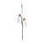 1960s Mid-Century Modern Tension Pole Lamp For Sale