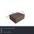 A thin seat cushion with elegant stitching, a solid frame, and discreetly concealed legs underscore the clean, elegant...