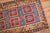19th Century Zabihi Collection Blue Karaghashli Caucasian Rug - 3' x 5' For Sale In New York - Image 6 of 12