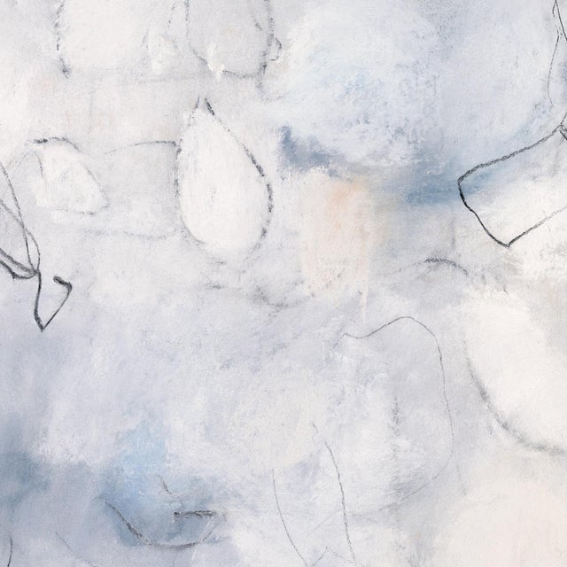 Contemporary "Belonging No.3 - Quiet Compression" - Soft Abstract Artwork by Sara Richardson For Sale - Image 3 of 4