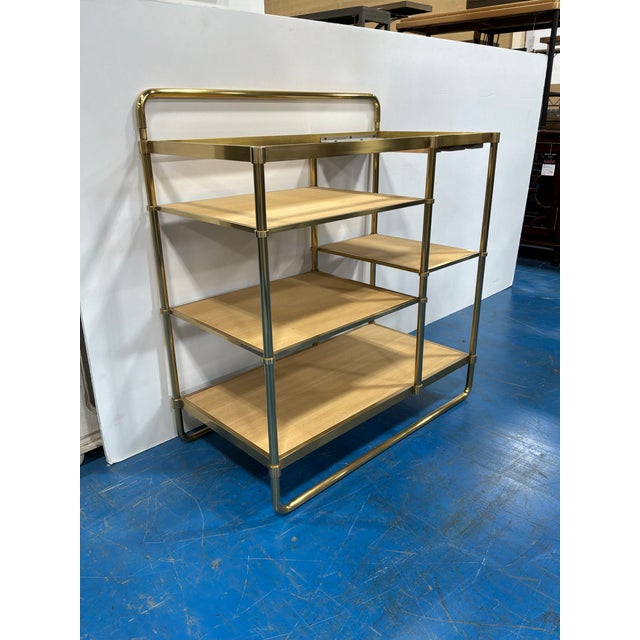 Metal Baker Laura Kirar Elegante Bar Cabinet For Sale - Image 7 of 7