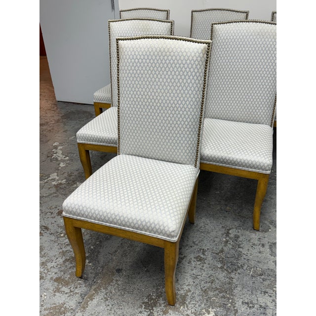 Traditional Lockhart Furniture Collection Custom Alder Dining Chairs, Set of Six For Sale - Image 3 of 12