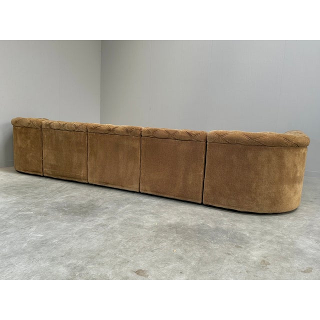Large Modular Sofa from Laauser, 1970s, Set of 7 For Sale - Image 12 of 15