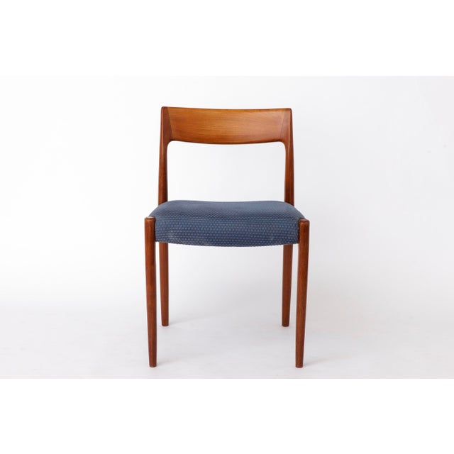 Wood Model 77 Dining Chairs in Teak by Niels Otto Møller for J.L. Møllers, 1960s, Set of 2 For Sale - Image 7 of 10