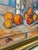 Wood Gold Framed Paul Cezanne Canvas Print For Sale - Image 7 of 8