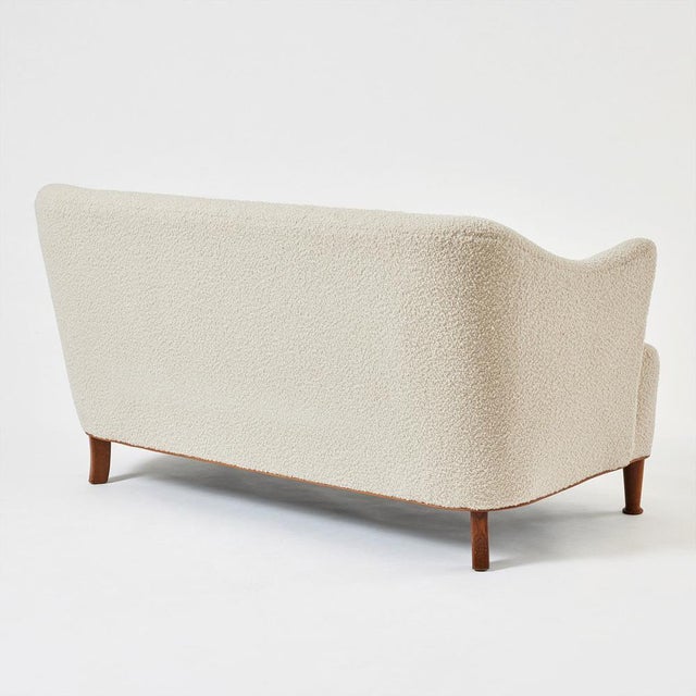 Danish Beige Sofa, 1950s For Sale - Image 4 of 6